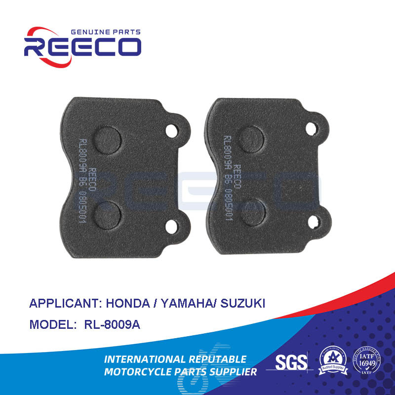 Reeco calidad OE pastillas de freno de motocicleta Rl-8009A para Honda YAMAHA Suzuki Bajaj Televisores