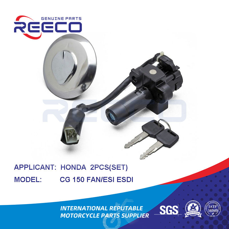 Kit de interruptor de motocicleta de calidad Reeco OE para Honda Cg 150 Titan Es Ks Juego de 3 piezas