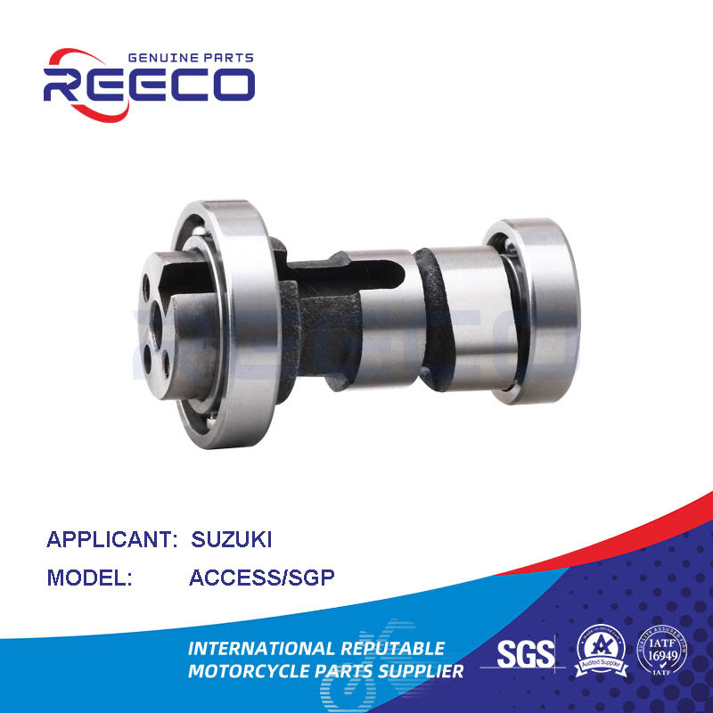 Piezas del motor de motocicleta árbol de levas para Suzuki Access Sgp