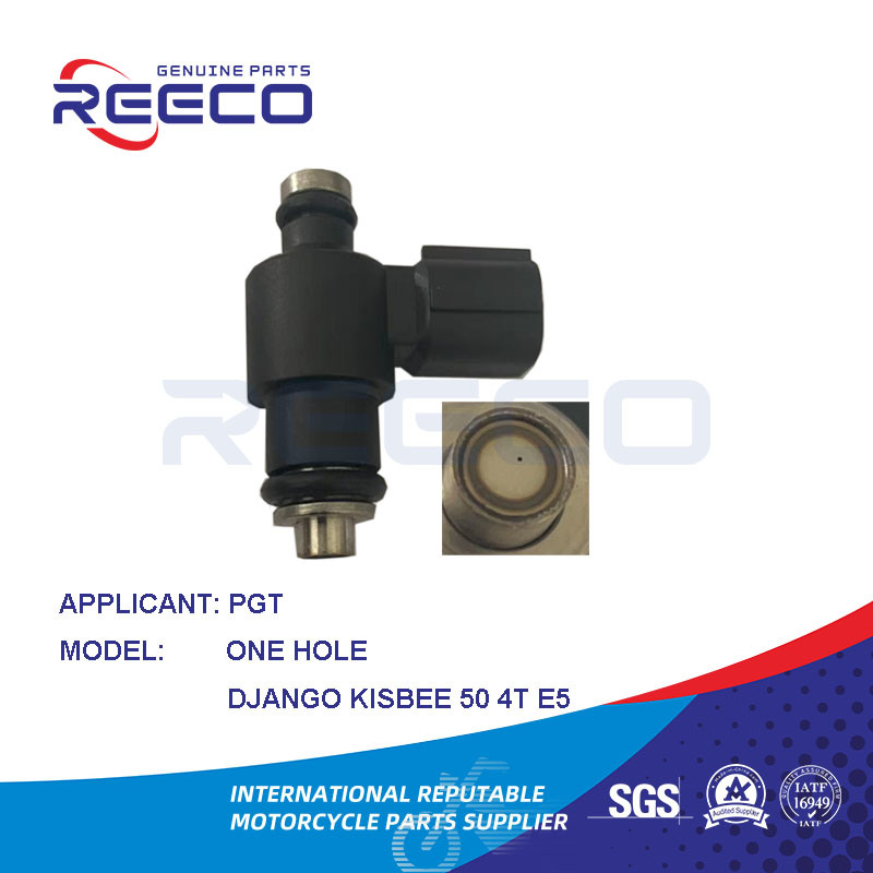 One Hole Motorcycle Electronics Inyector de combustible para PGT Django Kisbee 50 4t E5