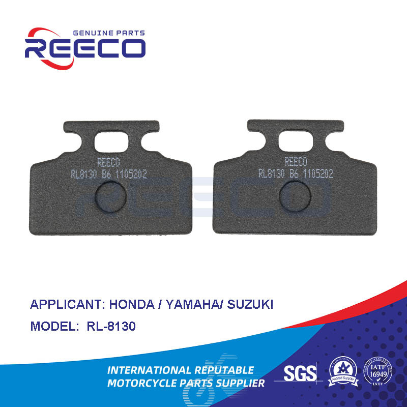 Reeco calidad OE pastillas de freno de motocicleta Rl-8130 para Honda YAMAHA Suzuki Bajaj Televisores