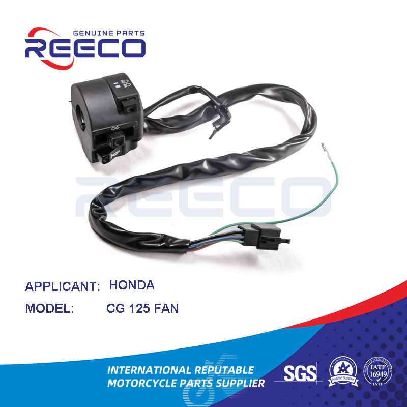 Piezas y accesorios de motos interruptor de asa para Honda Cg 125 Ventilador