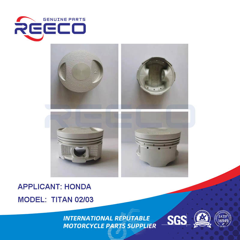 Pistón de piezas del motor de motocicleta para Honda Titan 02/03