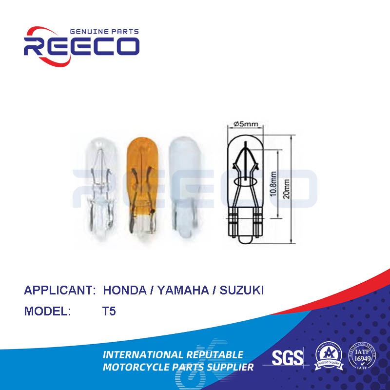 Reeco oe calidad motocicleta t5 para honda yamaha suzuki bajaj tvs