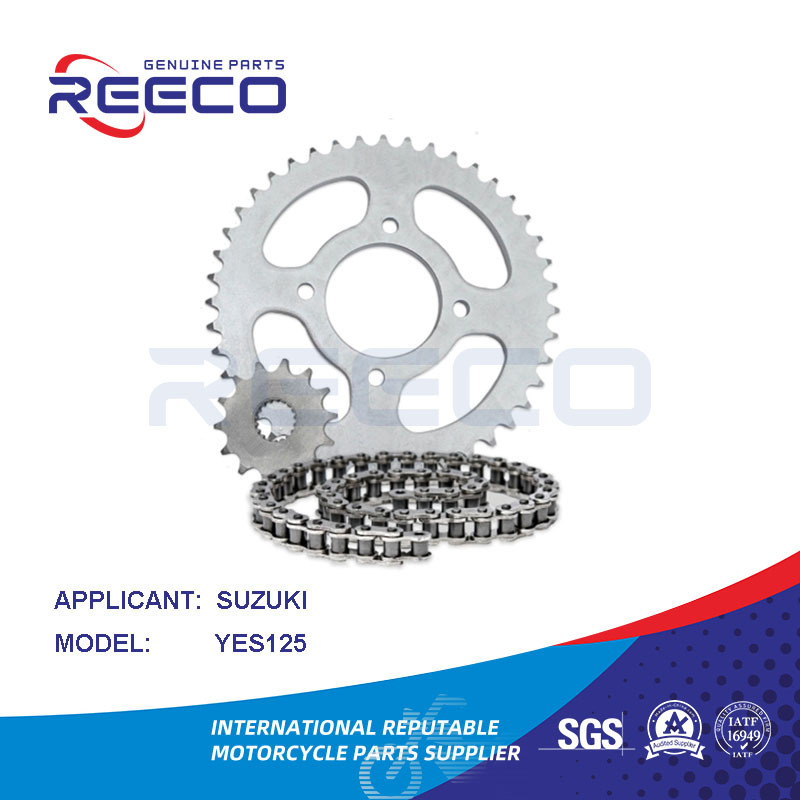 Kit de piñón de motocicleta de calidad Reeco OE para Suzuki Sí125