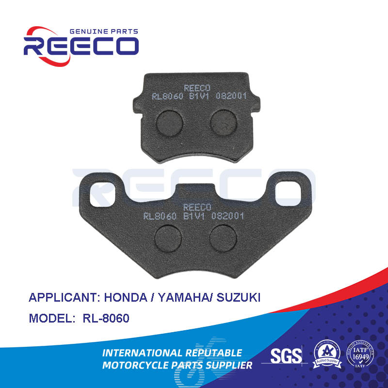 Reeco calidad OE pastillas de freno de motocicleta Rl-8060 para Honda YAMAHA Suzuki Bajaj televisores