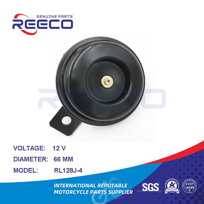 Reeco Rl128j-4 de bocina de motocicleta de calidad OE para Honda YAMAHA Suzuki Bajaj Tvs