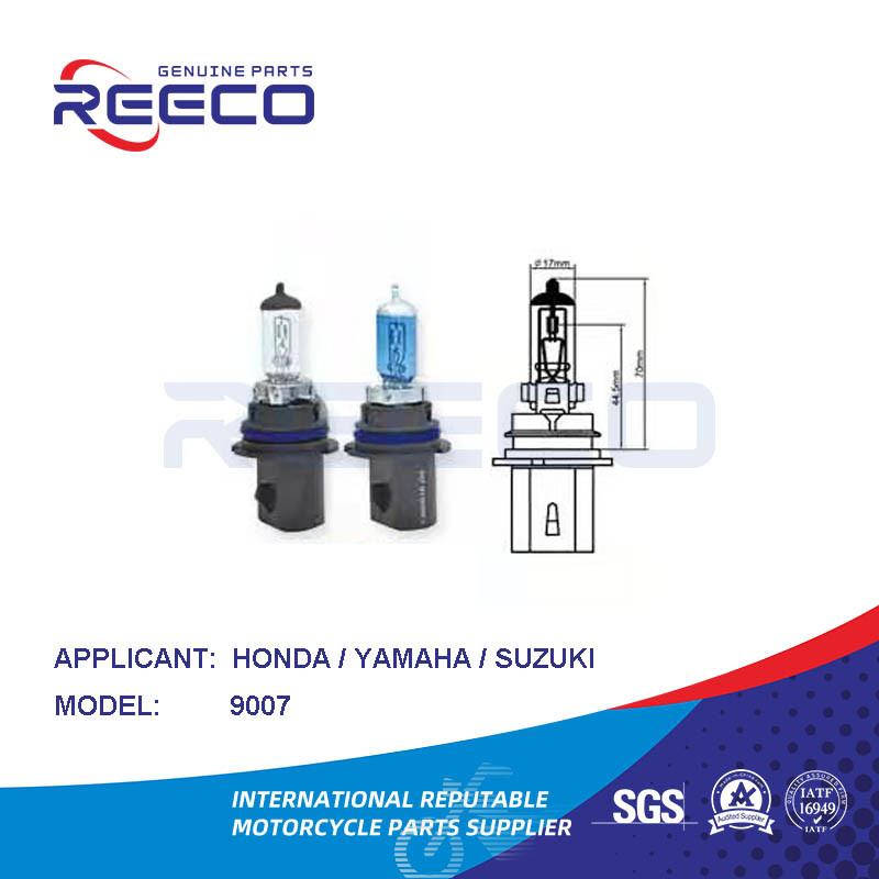 Bulbo de motocicleta de calidad de Reeco Oe 9007 para Honda Yamaha Suzuki Bajaj TVS