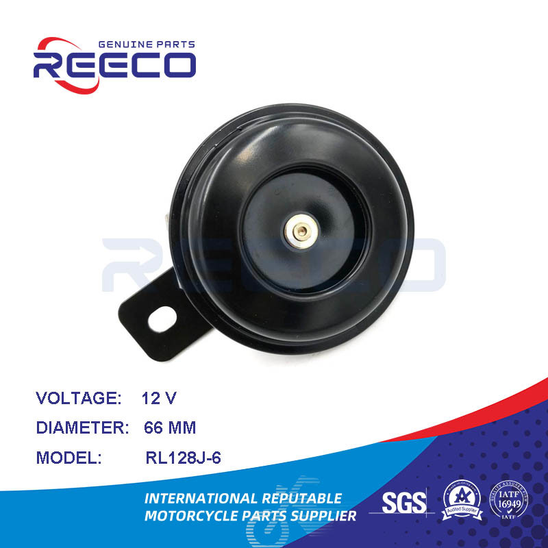 Reeco Rl128j-6 de bocina de motocicleta de calidad OE para Honda YAMAHA Suzuki Bajaj Tvs