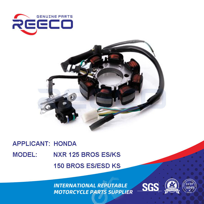 Reeco calidad OE bobina del estator de motocicleta para Honda Nxr 125 Bros Es Ks 150 Bros Es ESD Ks