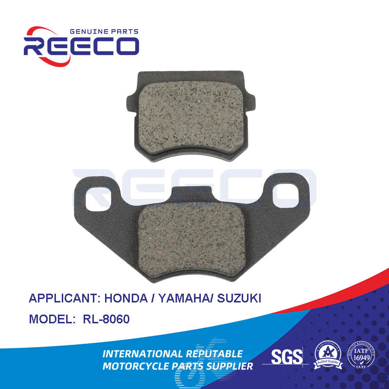 Reeco calidad OE pastillas de freno de motocicleta Rl-8060 para Honda YAMAHA Suzuki Bajaj televisores
