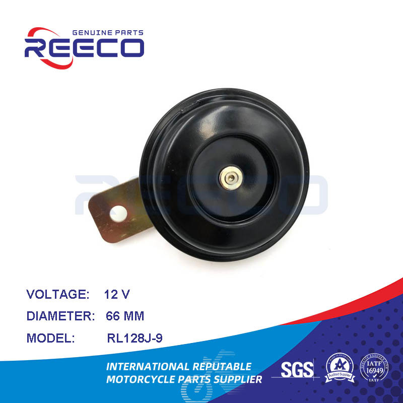 Reeco Rl128j-9 de bocina de motocicleta de calidad OE para Honda YAMAHA Suzuki Bajaj Tvs
