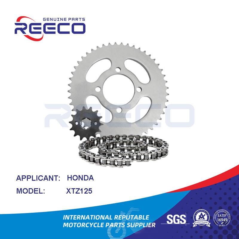 Kit de piñón de motocicleta de calidad OE Reeco para Honda Xtz125