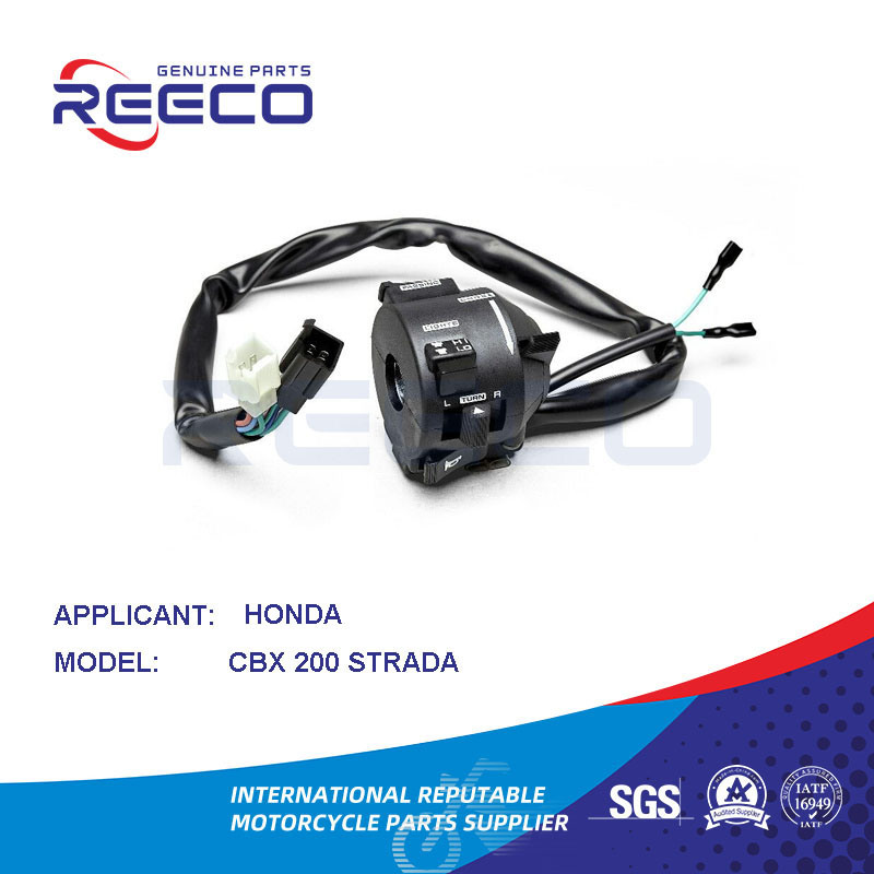 Interruptor de manija de motocicleta de calidad Reeco OE para Honda Cbx 200 Strada