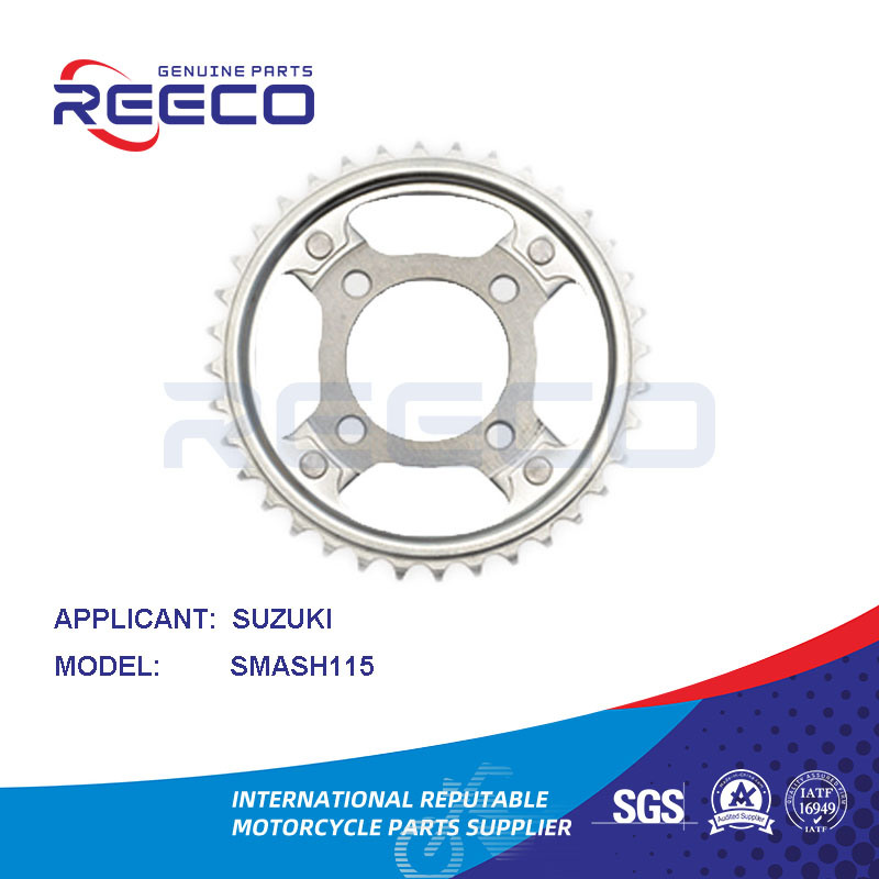 Piñón de motocicleta de calidad Reeco OE para Suzuki Smash115